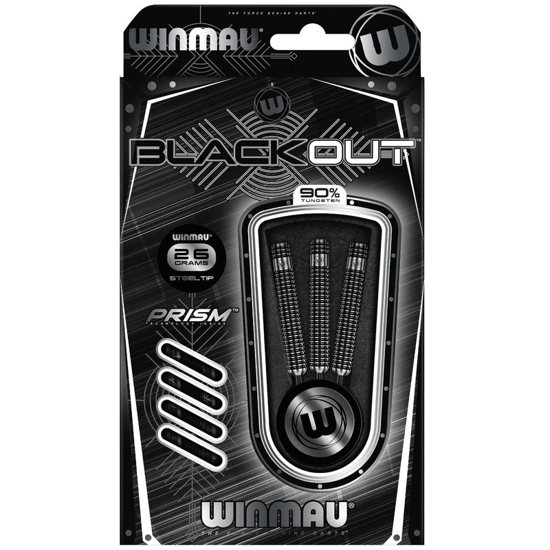 Winmau Juego de Dardos de Punta de Acero de aleación