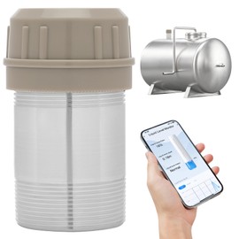 Smart Oil Gauge Duo, Wi-Fi Heating Oil Tank Monitor, Ultrasonic Liquid Level Sensor with App Alerts, Remote Fuel Gauge for Diesel, Water Storage and Home Heating Systems