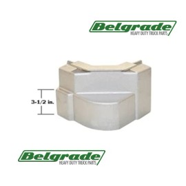 Great Dane Style Aluminum Curbside Corner Cap - Cross Reference to Great Dane 40711662