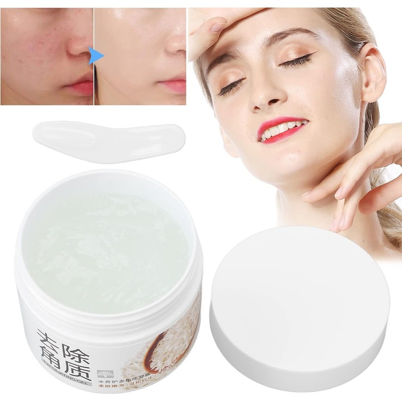 Gel Exfoliante de Arroz para Limpieza Profunda y Hidratación, 4.9,