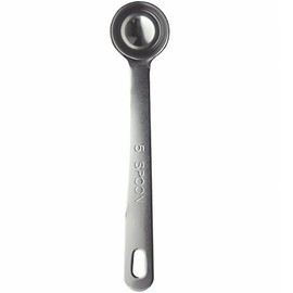 Nagao Tsubamesanjo Extra Thick Measuring Spoon, 0.1 fl oz (5 cc), 18-8 Stainless Steel, Made in Japan