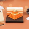 3D Pyramid Notepad LED Light 3D Paper Art Notepad Tear