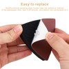 0XBIT Triangle Sanding Disc, 4 Pieces 80 mm Sandpaper Triangle