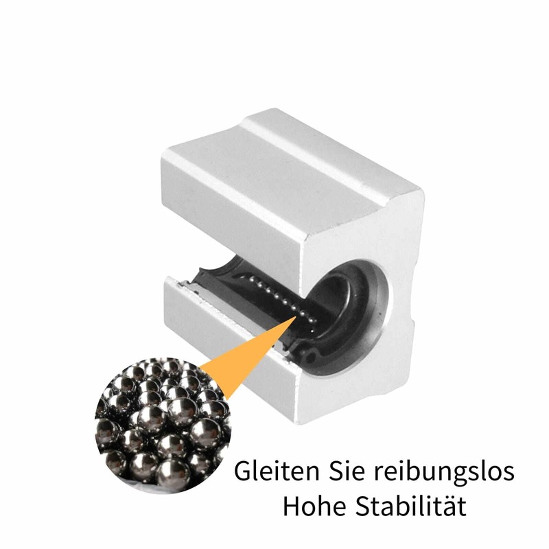 ONLISUM 4 X SBR12UU Linear Slide Bearing Blocks for SBR12