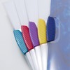Rapesco 0786 Pivot Clip File, A4, Transparent with Coloured Clips,