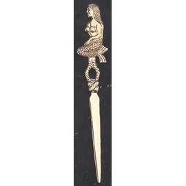 HS Brass Mermaid Nautical Letter Opener