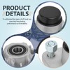 2Pcs Front Wheel Hub Assembly & Bearings Compatible with Club