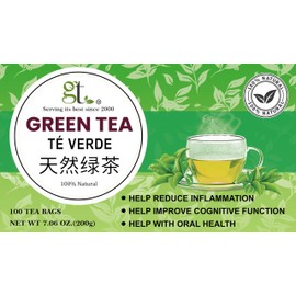 GT Green Tea, 7.06 Ounce Box (100 Tea Bags)