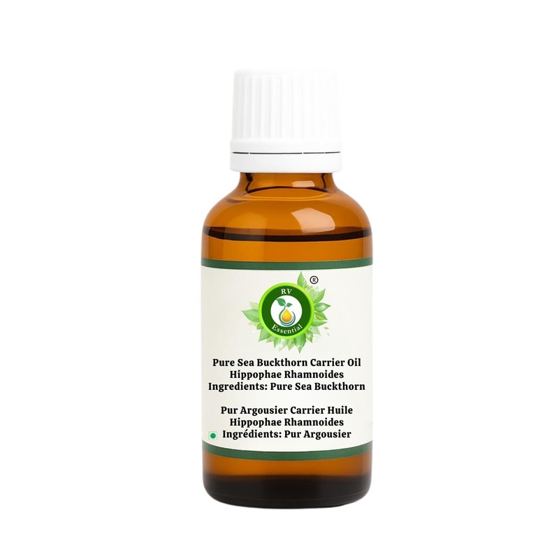 R V Essential Pure Sea Buckthorn Carrier Oil 30ml (1.01oz)-