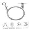 Operitacx 2 Pcs Adjustable Wire with Hook Hanging Rope for