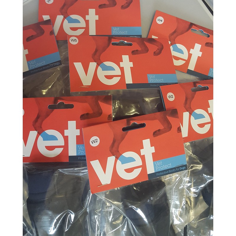 VetProtect (W3), Veterinary Dog Boots, Protect Your Dogs Paws From