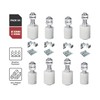 DOJA Industrial | Nylon Sliding Castors | 30 mm x