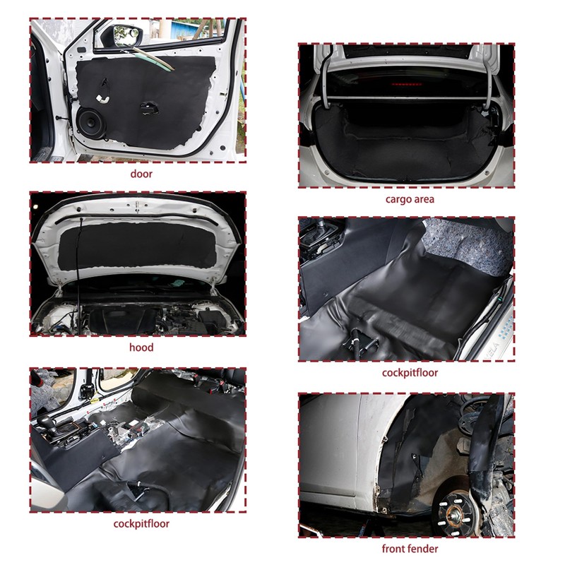 ACROPIX 197mil 11sqft Car Cell Foam 5mm Sound Proofing Insulation