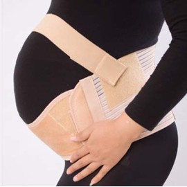 Faja de embarazo para maternidad de excelente calidad. Cinturon Soporte lumbar de espalda, cadera de la zona pelvica y de abdomen. (´Skin, CH/MED)