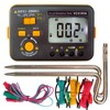 SKYCENX VC4105A Earth Resistance Tester Digital Grounding Resistance Meter 20/200/2000Ω