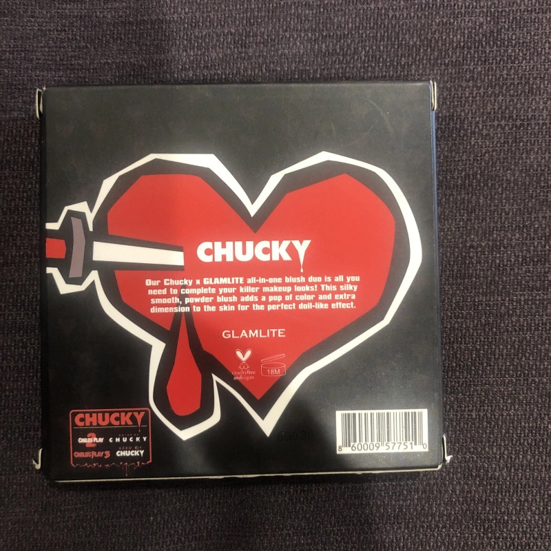 Chucky x Glamlite Blush Duo Kit New Boxed Beauty