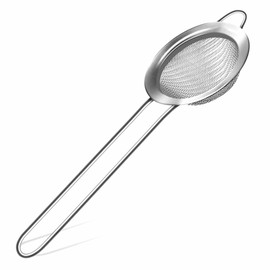 Stainless Steel Sieve Tea Strainer - Strong, Sturdy Handles (7 cm) Sieve Stainless Steel, Rust Free Strainers and No Sharp Edges