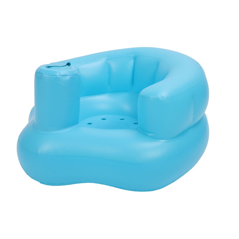 Inflatable Baby Chair Safe Built in Air Pump Soft PVC