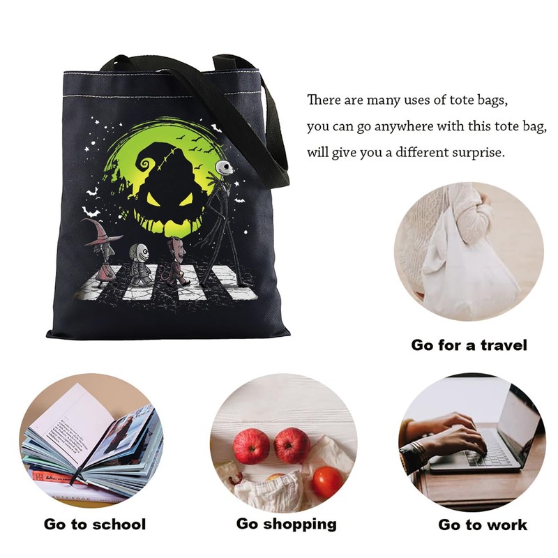 The Nightmare Movie Merchandise Tote Bag Oogie’s Boy Gift Stay