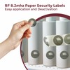 1000 Paper Security Label 1.35 inch (33mm) diam RF 8.2Mhz