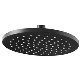 American Standard 1660527.243 Studio S 1-Spray 8 in. Single Wall Mount Fixed Rain Shower Head, Matte Black