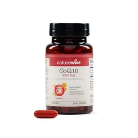 NatureWise Black Pepper CoQ10 200mg Coenzyme Q10 200 tablets, 1 piece / NatureWise 블랙페퍼 코큐텐 200mg 코엔자임Q10 200정, 1개