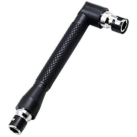 L-Shaped Hex Socket Wrench, 1/4-Inch Double-Headed L-Shaped Hex Socket Wrench/Screwdriver, Mini Screwdriver and Bit Se for Hand Tool Kit