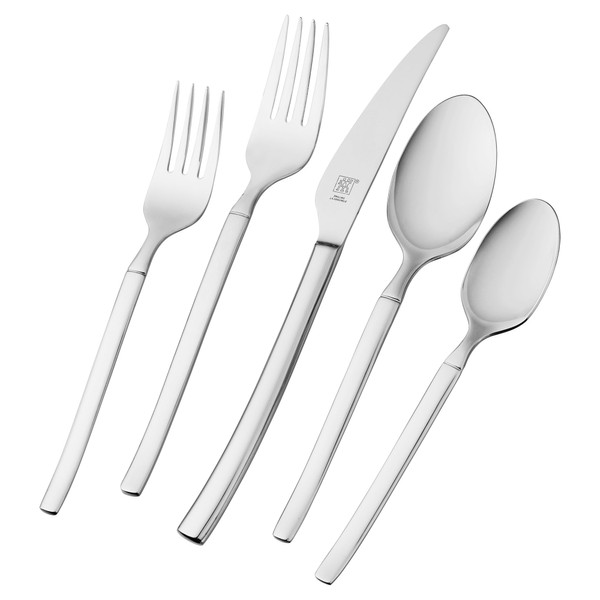 Henckels Premier Series Opus 20-Piece Stainless Steel Flatware Set, Service