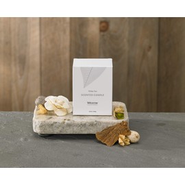 Westin White Tea Candle - Hand-Poured, Soy Candle with Signature White Tea Scent -12.5 oz.
