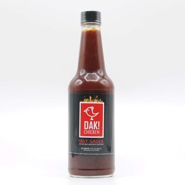 Thai Chili Pepper Based Hot Sauce - For Wings and Other Cooked Food - Made and Packaged by DAK Chicken Restaurant in Arlington, VA