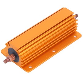 RX24 200W 4Ohm 4R Aluminum Housed Wirewound Resistors Industrial Eletrical Chassis Mounted Resistor rx24 200w 2ohm 2r aluminum housed wirewound resistors 4 ohm resistor