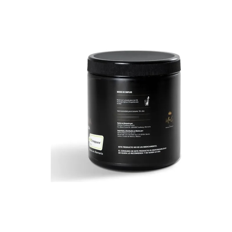 Creatina Monohidratada Creapure Sin Sabor 450g Plenius & Winner