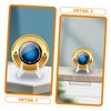 Operitacx 6pcs clear display stand ornament display stand coin holders