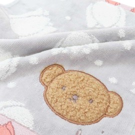 Marushin 5805032900 Handkerchief, Miffy, Tulip Pile, Miffy, Rabbit, Grandchildren, Boys, Girls, Towel, Mini Towel, Towel Handkerchief, Cotton