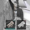 Bidet Toilet Seat Attachment NonElectric Dual Nozzle Adjustable Pressure SelfCleaning(G9/16