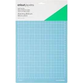 Cricut Joy Xtra Machine Grip 8.5in x 12in, Reusable Cutting Mats for Crafts, Use with Printer Paper, Vellum, Light Cardstock & More, Blue