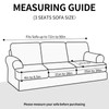 Deeky 4 Pieces Stretch Sofa Covers T Cushion Sofa Slipcover