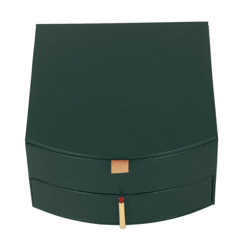 Jewelry Box Double Layer Multifunction High Capacity Jewelry Storage Case