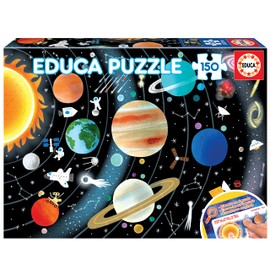 Educa - 150 Teile Puzzle | Sonnensystem. Für Kinder ab 6 Jahren, Weltraum, Kosmos (19584)