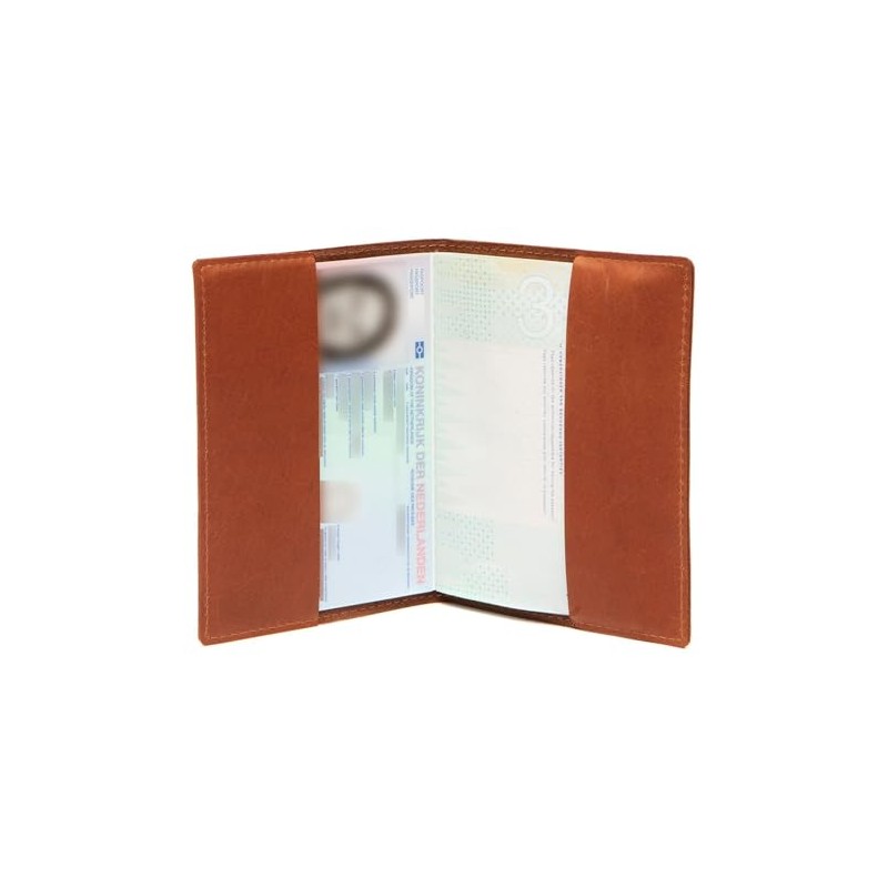 The Chesterfield Brand Passport Case Cognac, Cognac, Classic