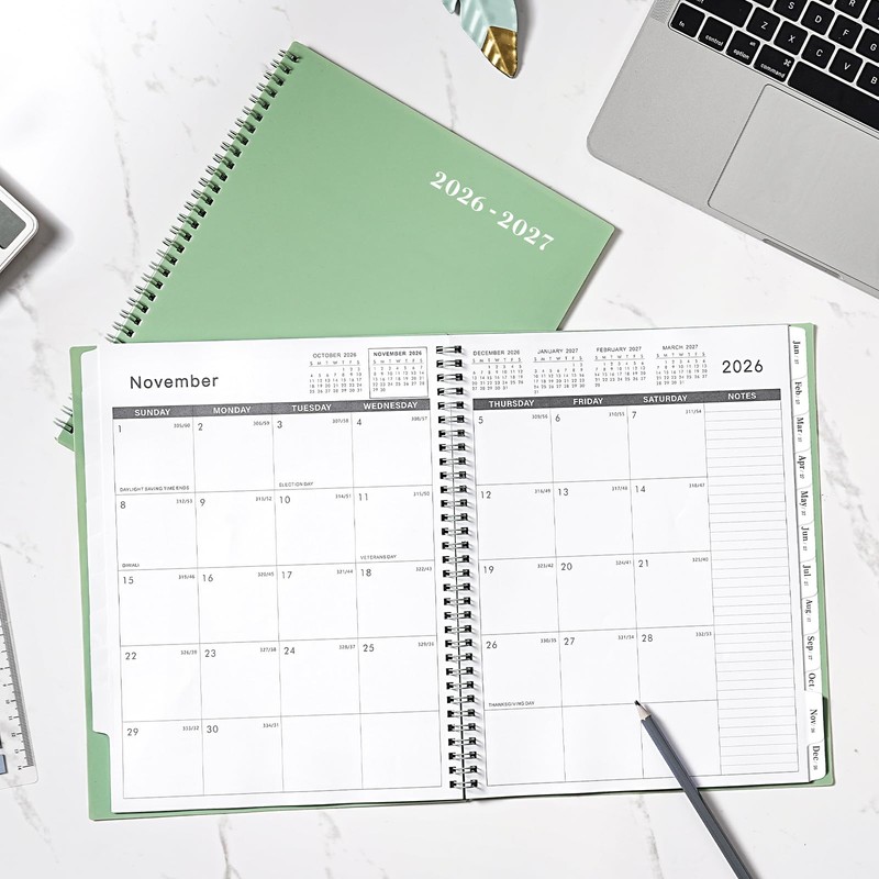 2026-2027 Monthly Planner - Planner/Calendar 2026-2027, Jul 2026 - DEC