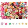 Tnstk Resin Buttons 2 and 4 Holes Assorted for Sewing