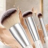 MOTIBACK 3 Piece Makeup Brush Set for Face and Eye