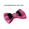 Bowtie Dog Collar, Soft & Comfy Velvet Dog Bow tie