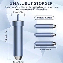 Foil Transfer Kit 3 in 1 Foil Transfer Tool, Crafting Tool Compatible with Cricut Explore Air 2 Air 3, Cricut Maker and Maker 3