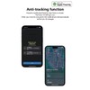 Smart Global Locator Compatible with Apple Find My, Pearl White,