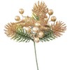 Save Dollar Stores Reindeer Gold Berry Pick for Christmas Decorations
