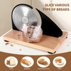 Manual Bread Slicer for Homemade Sourdough Bread, Hand Crank Bread