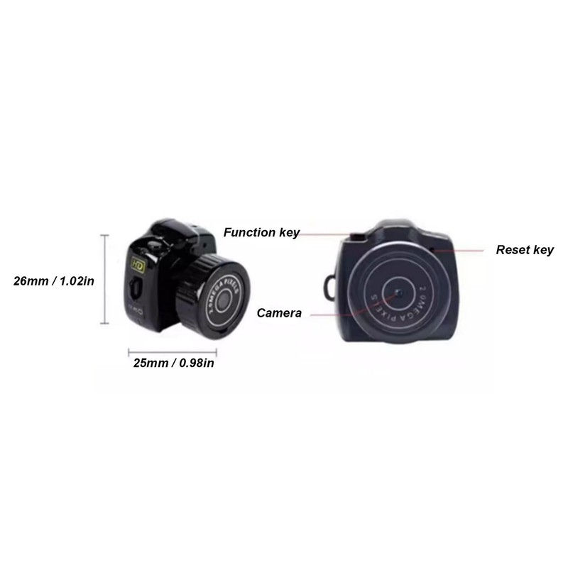 Micro Mini DV DVR Camera HD Camcorder Video Recording Cam