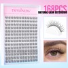 TNFVLONEINS Natural Lash Clusters Wispy Eyelash Extension 168Pcs Cluster Lashes